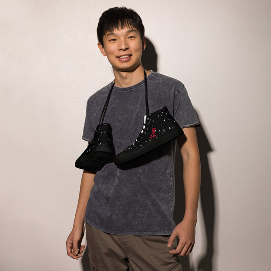 Rose Friends High Tops