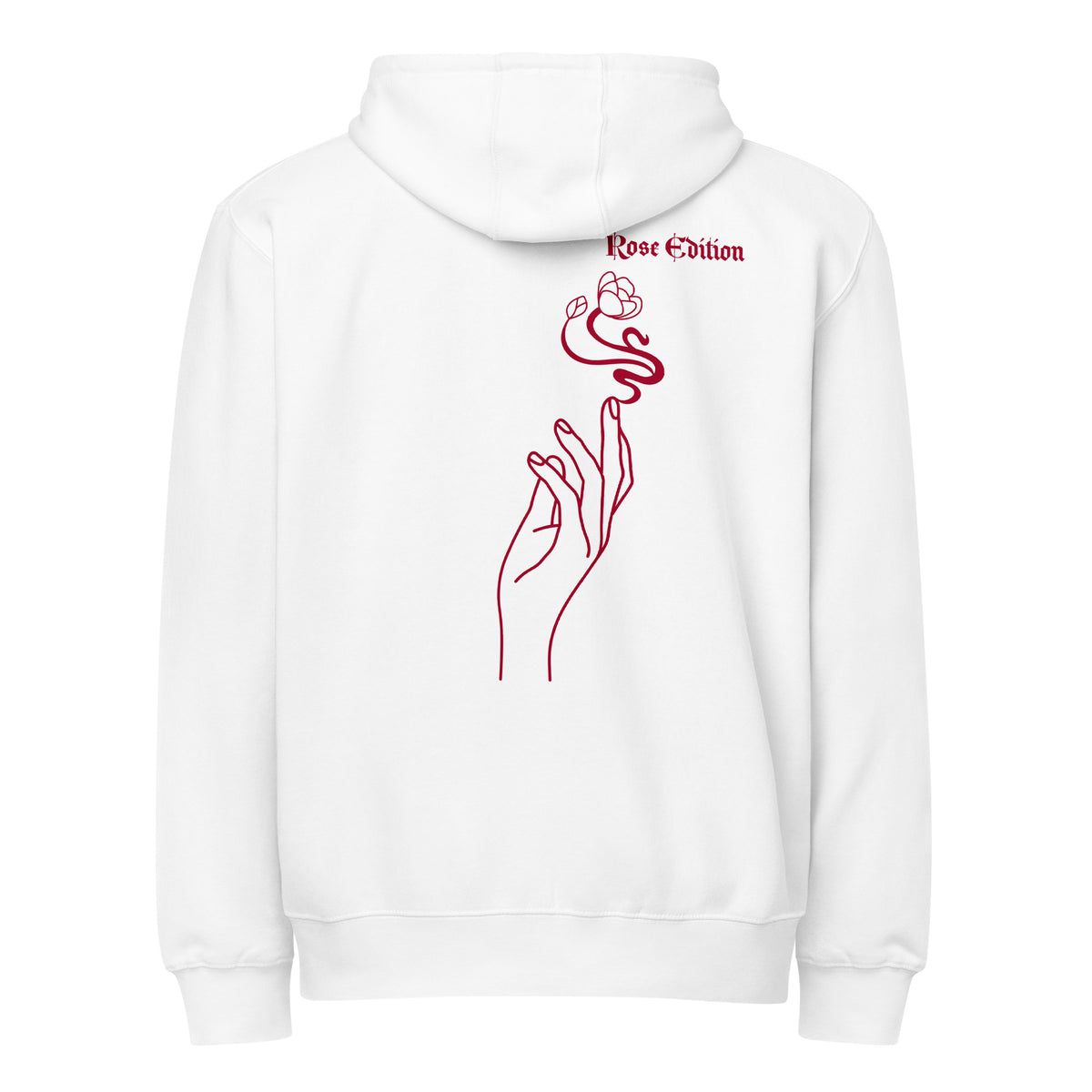 The Rose Edition Premium Hoodie, a comfortable, stylish, and premium hoodie to wear wherever and whenever.